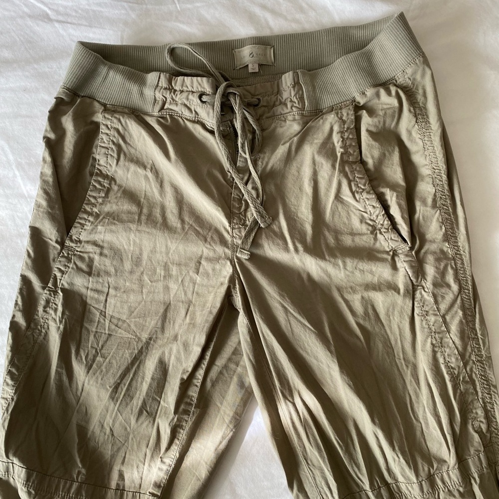 Lou & Grey Green Khaki Cargo Pants
